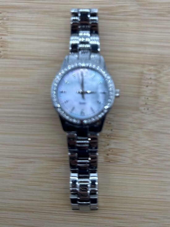 Timex Women\'s Solar Premium Dress Watch 28mm Silver-Tone TW2V39300JI